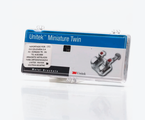 Brackets Metálicos Gemelos en Miniature Twin 3M™ Unitek™ Brackets Metálicos Gemelos en Miniature Twin 3M™ Unitek™